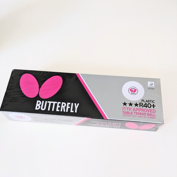 Professional Butterfly Ping Pong Balls ITTF Approved - Picture 3 of 8